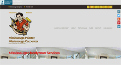 Desktop Screenshot of mississaugahandyman.com